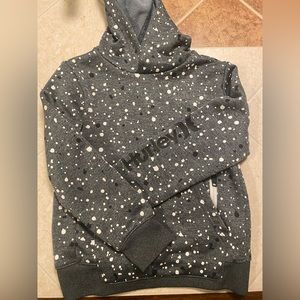 Kids Hurley Size 4T Grey with Black & White Dots Sweatshirt!